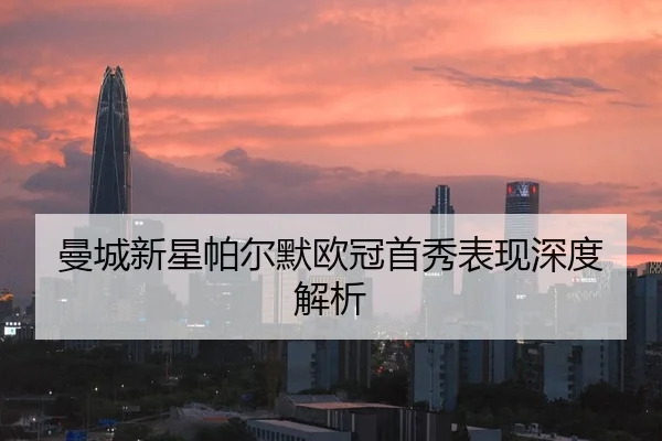 曼城新星帕尔默欧冠首秀表现深度解析